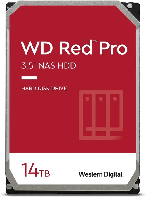 HDD Red Pro NAS Western Digital WD142KFGX, 14TB, SATA-III 6Gb/s, 7200 RPM, 512MB,  3.5inch