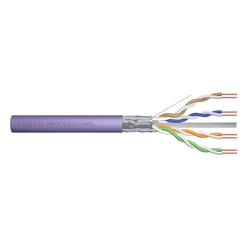 Cablu de instalare, Digitus, CAT6 F-UTP, 305m, Violet