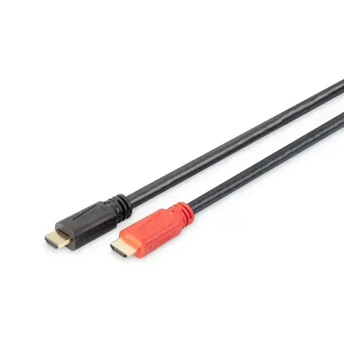 Cablu  Assmann AK-330118-200-S, HDMI High Speed, tip A,  20m, Negru