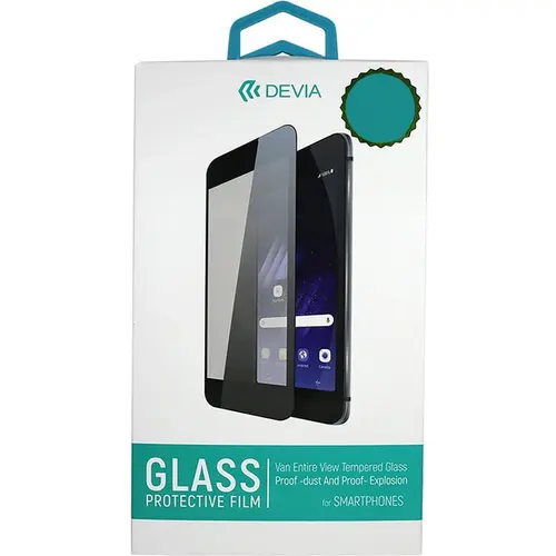 Folie de protectie Devia, Sticla Temperata pentru Samsung Galaxy A22 5G, 9H, 0.26mm, Black