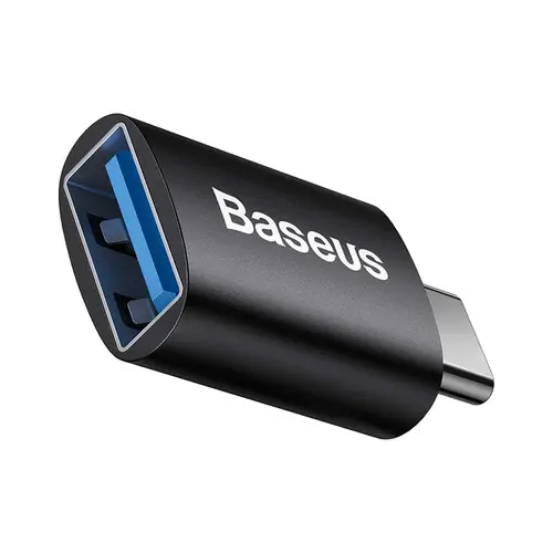 Adaptor Baseus ZJJQ000001, USB-A 3.1 - USB Type C,  pana la 10Gbps