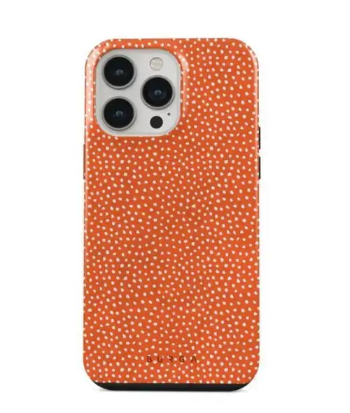 Protectie Spate Burga Dual Layer Vintage Edition pentru Apple iPhone 14 Pro (Multicolor)