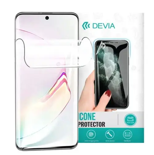 Folie Protectie Silicon Devia, Antibacterian, pentru Samsung Galaxy A14 5G