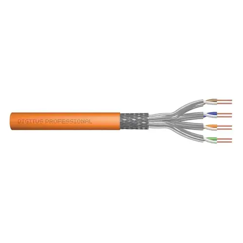 Cablu de retea, Digitus, CAT7, S-FTP, 1000 m, Portocaliu DK-1743-VH-10