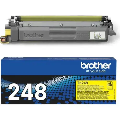 Toner imprimanta, Brother, Compatibil cu Brother, 1000 pagini, Galben