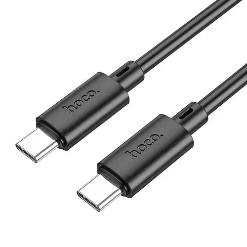Cablu Date si Incarcare USB-C - USB-C HOCO X88, 20W, 1m, Negru