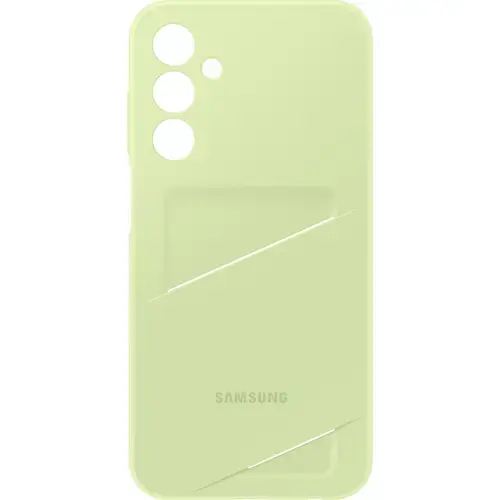 Husa Card Slot Samsung EF-OA256TMEGWW pentru Samsung Galaxy A25 (Verde)