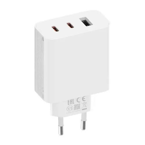 Incarcator Retea Xiaomi 2C1A, 67W, 3A, 1 x USB-A - 2 x USB-C (Alb)