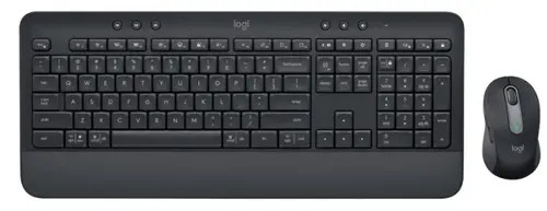 Kit Tastatura si Mouse Logitech  Signature MK650, USB, layout US International, 4000 DPI, Bluetooth  (Negru)