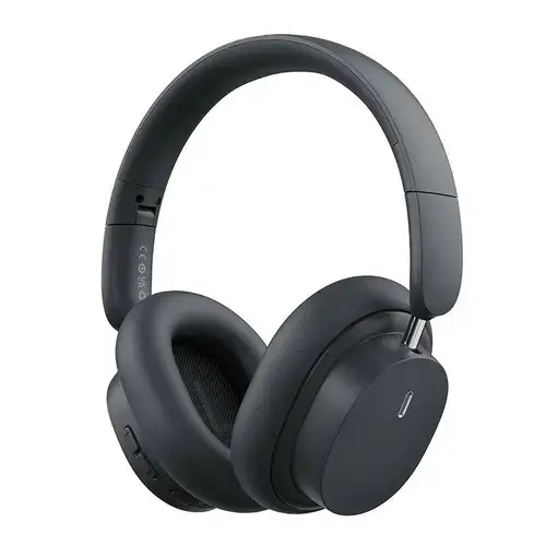 Casti Stereo Wireless Over-Ear Baseus Bowie D05, Bluetooth, 40mm, Bluetooth 5.3, 600 mAh (Negru)