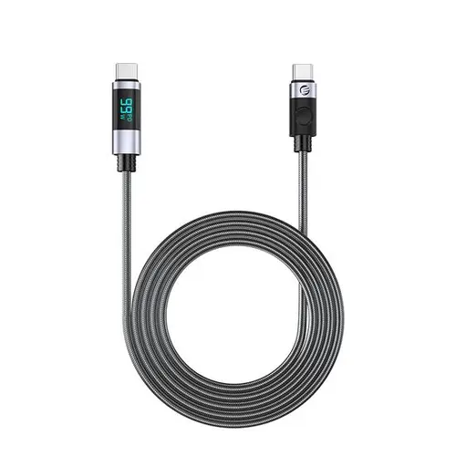 Cablu USB Orico LDC2C 100W USB Type-C - USB Type-C 2m, cu display
