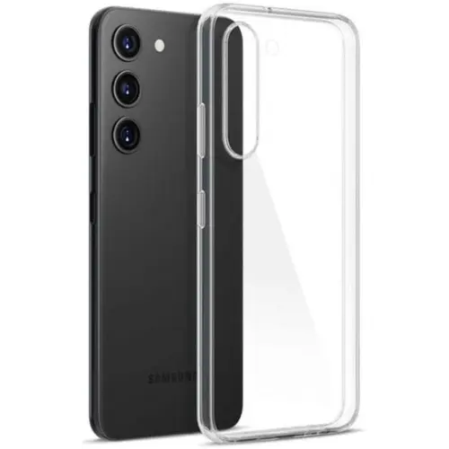 Husa de protectie Plus Devia Silicon Naked Crystal pentru Samsung Galaxy S23 Plus, Transparent