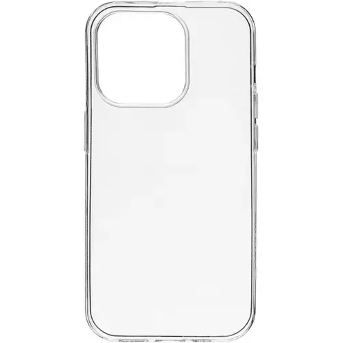 Husa Lemontti Silicon compatibila cu iPhone 15, Transparent