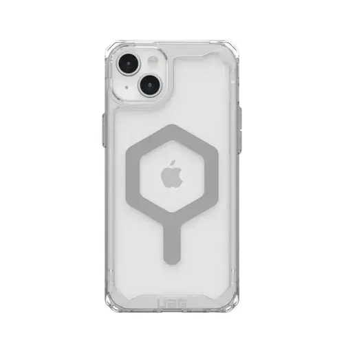 Husa de protectie UAG Plyo MagSafe Series pentru iPhone 15 Plus, Transparent/Argintiu