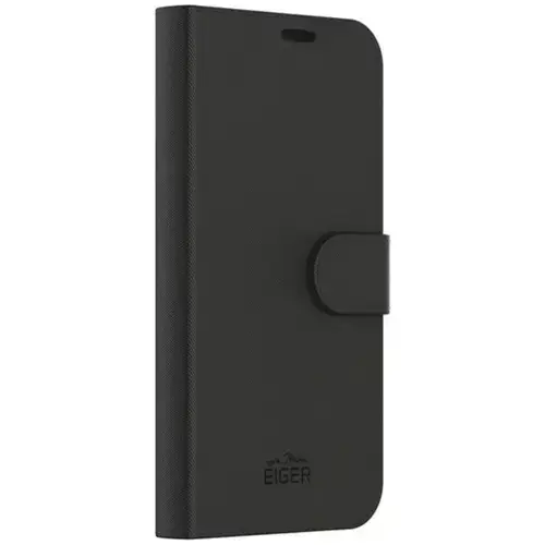 Husa Eiger North Folio Case compatibila cu iPhone 15 Pro, Negru