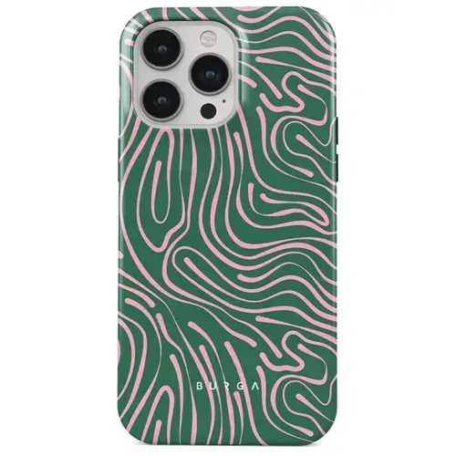Husa Burga Dual Layer Hawaiian Breeze compatibila cu iPhone 15 Pro Max