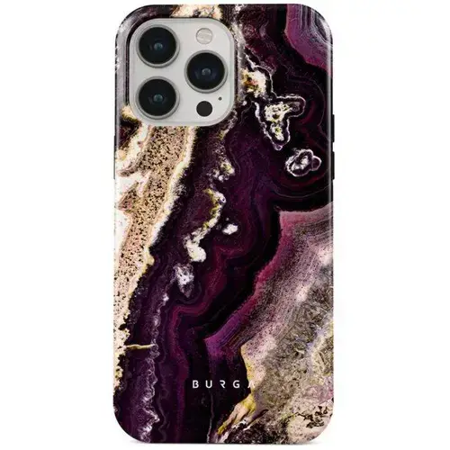 Husa Burga Dual Layer Purple Skies pentru iPhone 15 Pro