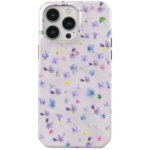 Husa Burga Dual Layer Wildflower compatibila cu iPhone 15 Pro Max