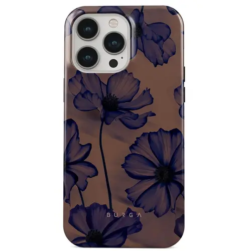 Husa Burga Dual Layer Velvet Night compatibila cu iPhone 15 Pro