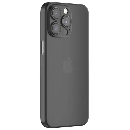 Husa Devia Wing Series Ultra Thin compatibila cu iPhone 15 Pro Max, Negru