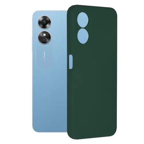 Husa Lemontti Silicon Soft Edge compatibila cu Oppo A17, Verde