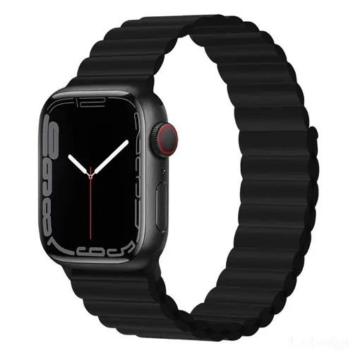 Curea Devia Deluxe Series Sport 3 Silicone Magnet compatibila cu Apple Watch 42mm / 44mm / 45mm