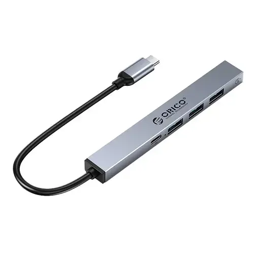 Hub USB Orico BC1-5P 5 Port-uri PD 60W, Gri