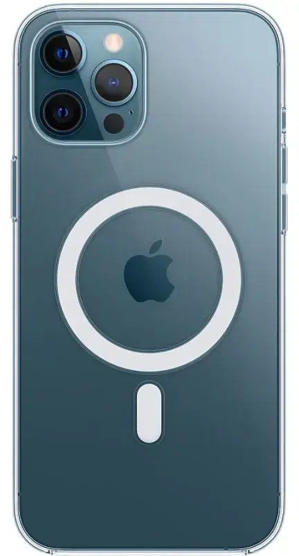 Protectie Spate Apple MHLN3ZM/A pentru Apple iPhone 12 Pro Max, Policarbonat (Transparent)