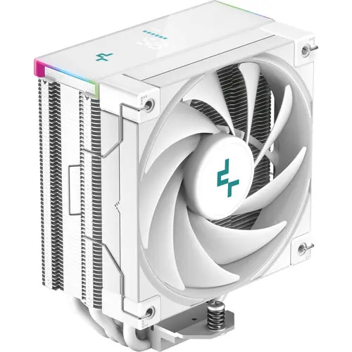 Cooler CPU Deepcool AK400 Digital, iluminare aRGB si display LED, 68.99 CFM (Alb)