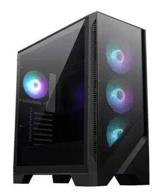 Carcasa MSI MAG FORGE 320R AIRFLOW, Fara sursa, Middle Tower, ATX (Negru)