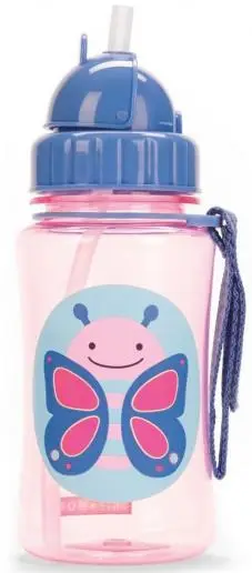 Sticluta cu pai SKIP HOP Fluturas (Multicolor)