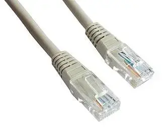 Cablu UTP Gembird PP12-50M, Patchcord, CAT.5e, 50m (Gri)