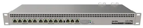 Router MikroTik RB1100AHx4 Dude Edition, Gigabit (Argintiu)