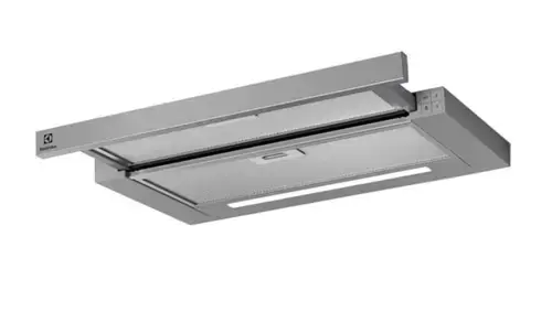 Hota telescopica incorporabila Electrolux LFP616X, Putere de absorbtie 600 mc/h, 1 motor, 60 cm (Argintiu)