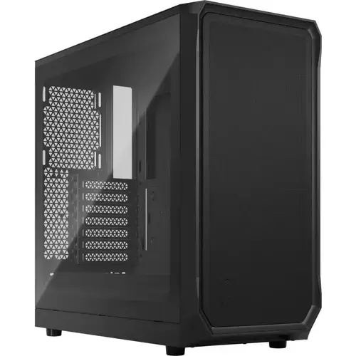 Carcasa Fractal Design Focus 2, MiddleTower, Tempered glass (Negru)