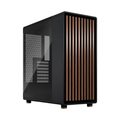 Carcasa Fractal Design North TG, Middle Tower, fara sursa, ATX (Negru)
