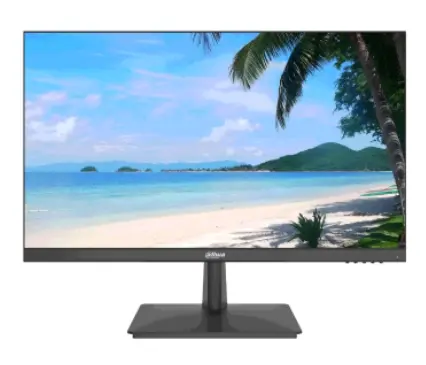 Monitor LED Dahua LM24-H200, Full HD (1920 x 1080), VGA, HDMI, Boxe (Negru)