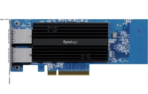Placa de retea Synology 10GbE, Dual-Port, pentru servere Synology (Albastru)