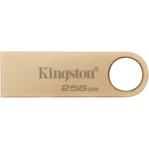 Stick USB Kingston DataTraveler SE9 G3, 256GB, USB 3.2 Gen1, Metalic, Auriu