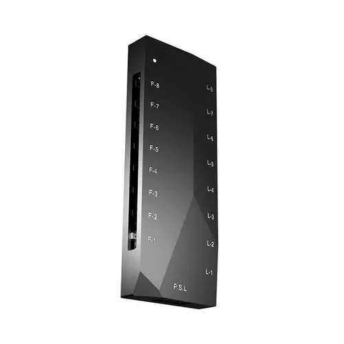 HUB RGB ventilatoare ID-Cooling HA-02C, aRGB, 8 port-uri PWM, alimentare SATA