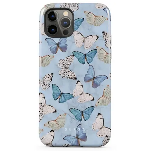 Husa Burga Dual Layer Give Me Butterflies compatibila cu iPhone 12 / 12 Pro