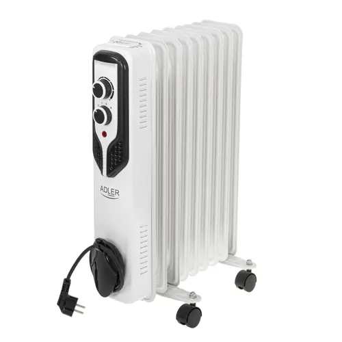 Radiator electric Adler AD7816, 2000 W, 9 elementi (Alb)