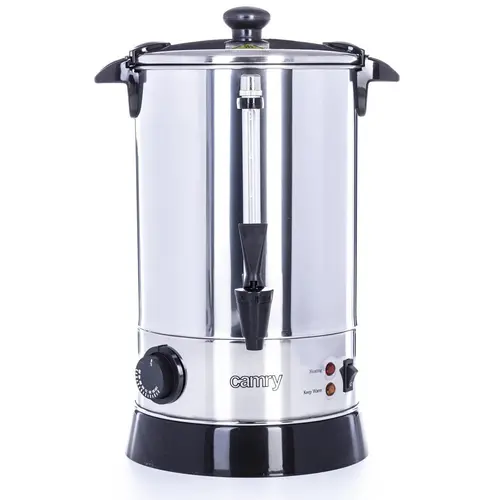 Boiler dispenser bauturi calde Camry CR 1267 capacitate 8,8 L 950W oprire automata, mentinere temperatura 8 trepte 30-100 grade C otel inoxidabil