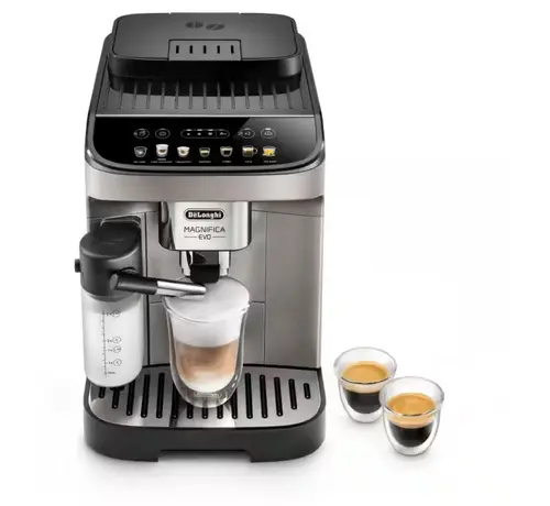 Espressor automat De'Longhi Magnifica Evo ECAM 290.81.TB, Tehnologie LatteCrema Hot, 7 preparate,  Rezervor 1,8 L, 15 bar, 1450W (Negru)