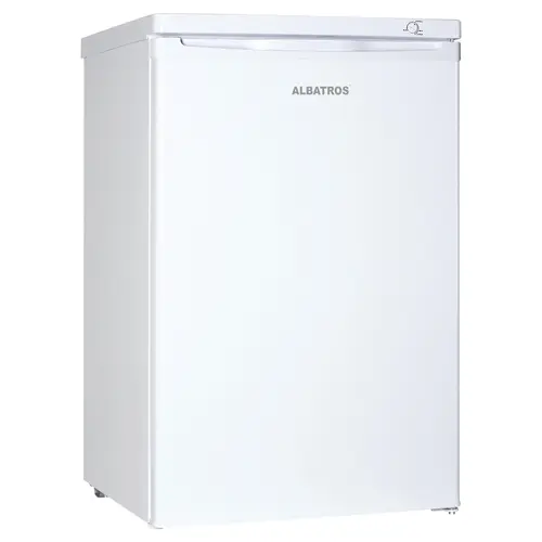 Congelator Albatros CA124E, 91 L, Clasa E, 4.4KG/24h, Usa Reversibila, 4 sertare transparente (Alb)