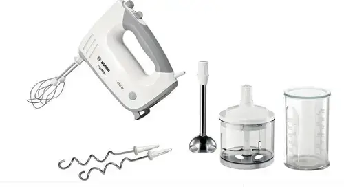 Mixer de mana Bosch MFQ36480, 450W (Alb)