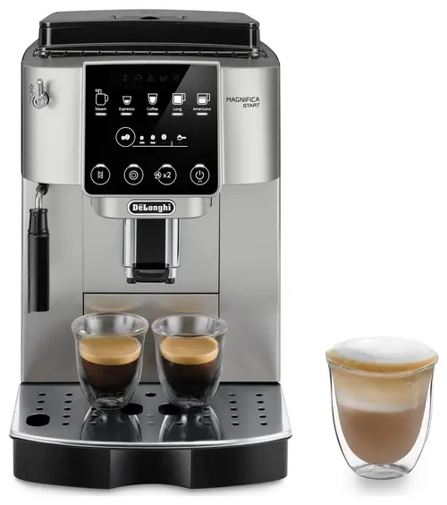 Espressor automat De’Longhi Magnifica Start ECAM 220.30.SB, 1450 W, 1.8 L, 15 bar (Argintiu)