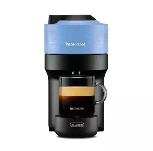 Espressor Nespresso De'Longhi Vertuo Pop ENV90.A, 1260W, Centrifusion™, Conectare la telefon, 0.6L (Albastru)