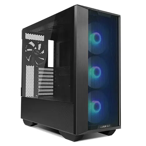 Carcasa Lian Li LANCOOL III RGB, iluminare RGB, Middle Tower, fara sursa, ATX, E-ATX (Negru)