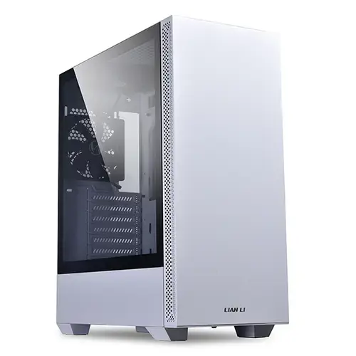 Carcasa Lian Li Lancool 205, Middle Tower, fara sursa, ATX, E-ATX (Alb)